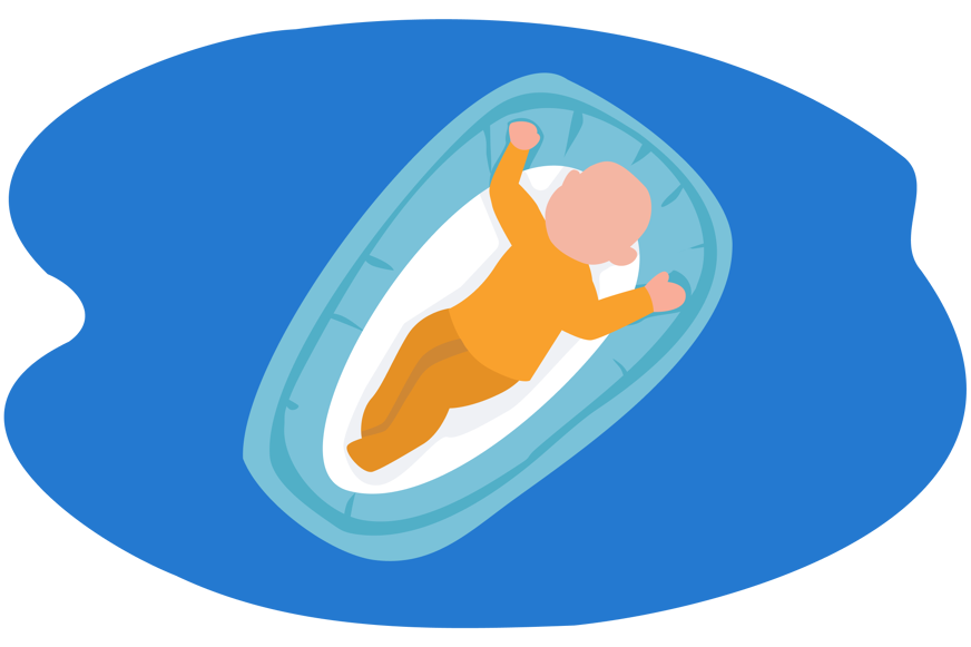 Babynest voor kleine dutjes